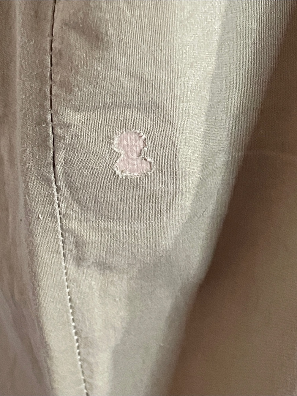 Vintage Hand Embroidered Khaki Mexican Puebla Maxi Dress - Picture 11 of 12